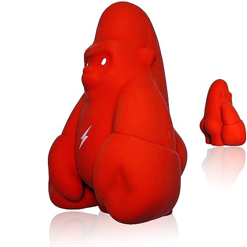 HOLYSTEED Quietschendes Hundespielzeug für große Hunde, Latex, mittelgroß, gefülltes kleines Hundespielzeug für kleine Hunde – Gorilla Dog Squeaky Toys von HOLYSTEED