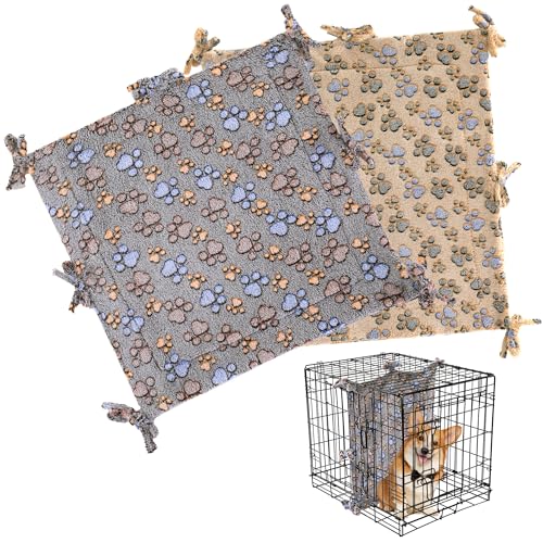 HOMBYS 2 x weiche, flauschige Hundebox-Trennwand (nur Trennwand, ohne Kiste) (für 91,4 cm große Kiste) von HOMBYS