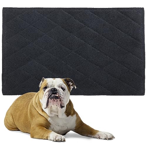 HOMBYS Kaufeste Hundebox-Matte, 58,4 x 43,2 cm, unzerstörbare Zwinger-Pad für aggressive Kauer, langlebig und wasserabweisend, für Hundekäfige von HOMBYS