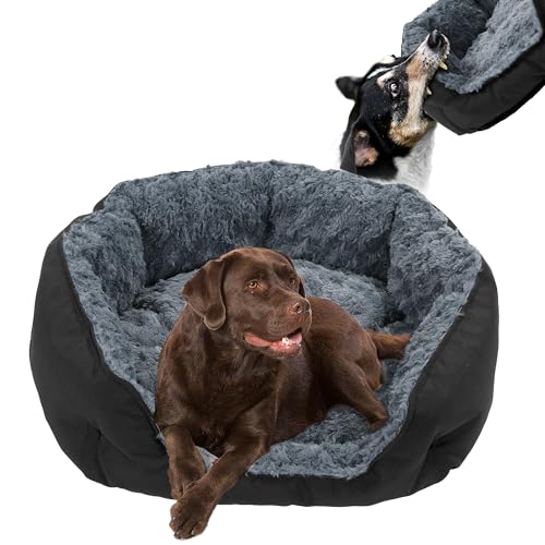 HOMBYS Unzerstörbares Hundebett, kaufest, 63,5 x 53,3 x 20,3 cm von HOMBYS