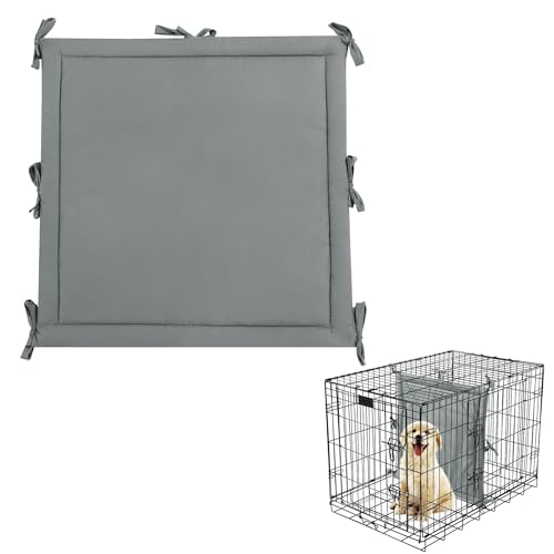 HOMBYS Weiche Hundekäfig-Trennwand, warme dicke Hundehütten-Trennwand mit Bändern, Hundekäfig-Zubehör für Welpenbox-Training, nur Trennwand, ohne Kiste (für 76,2 cm Kiste) von HOMBYS