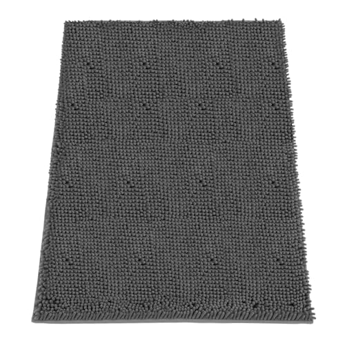 HOMEK Saugfähige Hunde-Fußmatte für schlammige Pfoten, 121,9 x 182,9 cm, Schmutzfangmatte für Hunde, Chenille-Innenmatten für den Eingangsbereich, Hunde-Fußmatte mit rutschfester Unterseite, von HOMEK