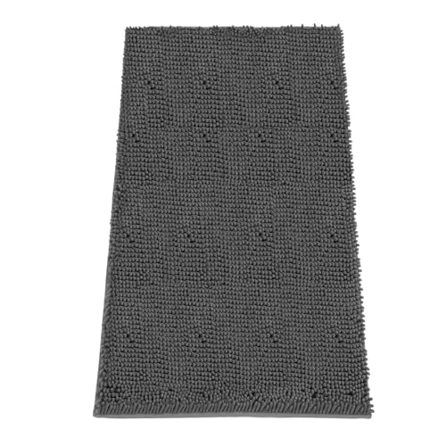 HOMEK Saugfähige Hunde-Fußmatte für schlammige Pfoten, 91,4 x 182,9 cm, Schmutzfangmatte für Hunde, Chenille-Innenmatten für den Eingangsbereich, Hunde-Fußmatte mit rutschfester Unterseite, von HOMEK