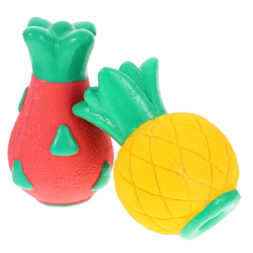 HOMFAMINI 2St Kauspielzeug für Haustiere Beißspielzeug für Welpen Bissfestes Backenzahnspielzeug Kuscheltier für Hunde robust Dog chew Toy Spielzeuge Bissfestes Welpenspielzeug Welpenzubehör von HOMFAMINI