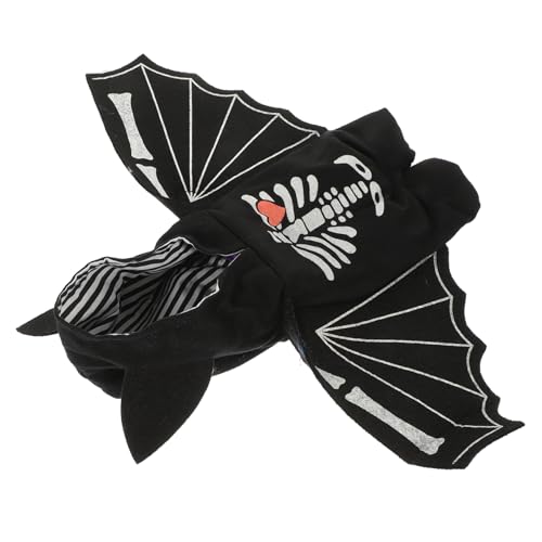 HOMFAMINI Halloween Costume Halloween Kleidung Tierbekleidung Hunde Accessories Katzenverkleidung zarte Welpenkleidung Halloween-Haustierkostüm Welpenzubehör tragbare Hundekleidung Polyester von HOMFAMINI