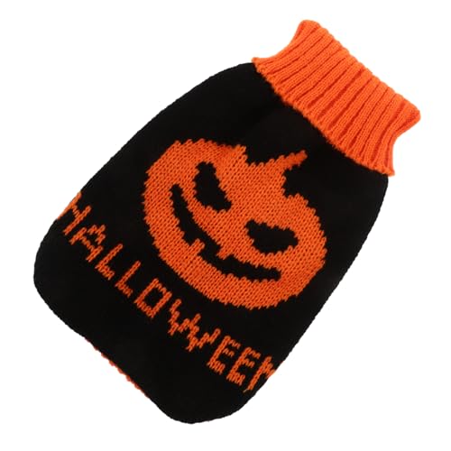 HOMFAMINI Halloween-hundepullover Winterwarme Hundekleidung Hundebekleidung Halloween-katzenkleidung Dehnbarer Hundeschwur Heimtierbedarf Winterkleidung Für Welpen-Pullover-dekor Wollacryl von HOMFAMINI