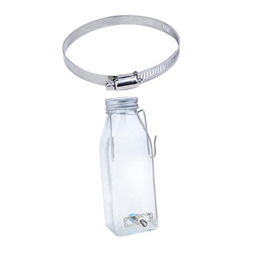 HOMOBABE 1 Satz Hängende Trinkflasche für Kleine Haustiere Auslaufsicherer Wasserspender für Hamster Kaninchen und Andere Kleintiere Glasflasche mit Halterung Leiser und Praktischer HOMOBABE 1 Satz Hängende Trinkflasche für Kleine Haustiere Auslaufsicherer Wasserspender für Hamster Kaninchen und Andere Kleintiere Glasflasche mit Halterung Leiser und Praktischer von HOMOBABE