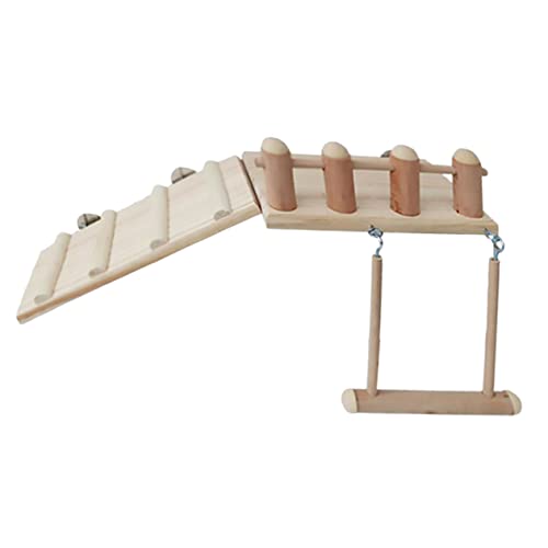 HOMOBABE 1satz Kleintier-spielzeugset Mit Plattform Und Leiter Robuste Holzleiter Für Hamster Meerschweinchen Und Andere Kleintiere Fördert Bewegung Und Spielspaß Im Käfig HOMOBABE 1satz Kleintier-spielzeugset Mit Plattform Und Leiter Robuste Holzleiter Für Hamster Meerschweinchen Und Andere Kleintiere Fördert Bewegung Und Spielspaß Im Käfig von HOMOBABE