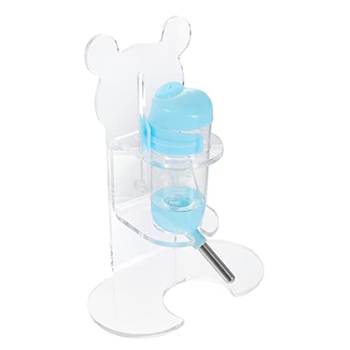 HOMOBABE 1 Satz Ständer Wassertrinkflasche für Haustiere Teiliges Set mit Halter und Auslaufsicherer Trinkflasche für Hamster Kaninchen und Meerschweinchen Höhenverstellbar und Leicht zu HOMOBABE 1 Satz Ständer Wassertrinkflasche für Haustiere Teiliges Set mit Halter und Auslaufsicherer Trinkflasche für Hamster Kaninchen und Meerschweinchen Höhenverstellbar und Leicht zu von HOMOBABE