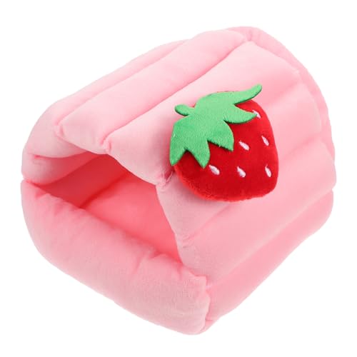 HOMOBABE 1stück Hamster Baumwollbett Haus Bequemes Versteck Für Kleine Tiere Tragbar Für Reisen Und Winter Weich Und Warm Für Hamster Mäuse Und Andere Kleintiere HOMOBABE 1stück Hamster Baumwollbett Haus Bequemes Versteck Für Kleine Tiere Tragbar Für Reisen Und Winter Weich Und Warm Für Hamster Mäuse Und Andere Kleintiere von HOMOBABE