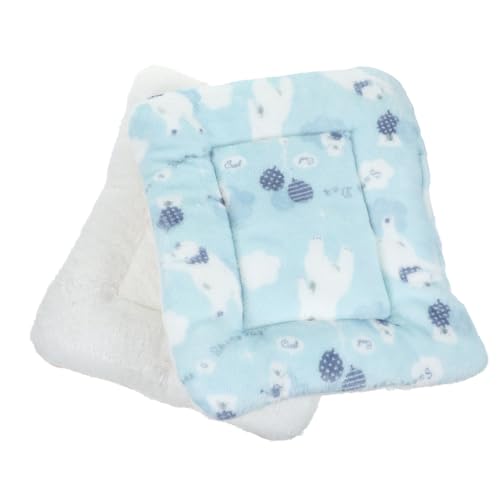 HOMOBABE 2 Stück Winter Plüschbettmatte für Kleine Tiere Dicke Waschbare Haustierdecke für Meerschweinchen und Käfige Kuscheliger Schlafplatz für Winter HOMOBABE 2 Stück Winter Plüschbettmatte für Kleine Tiere Dicke Waschbare Haustierdecke für Meerschweinchen und Käfige Kuscheliger Schlafplatz für Winter von HOMOBABE