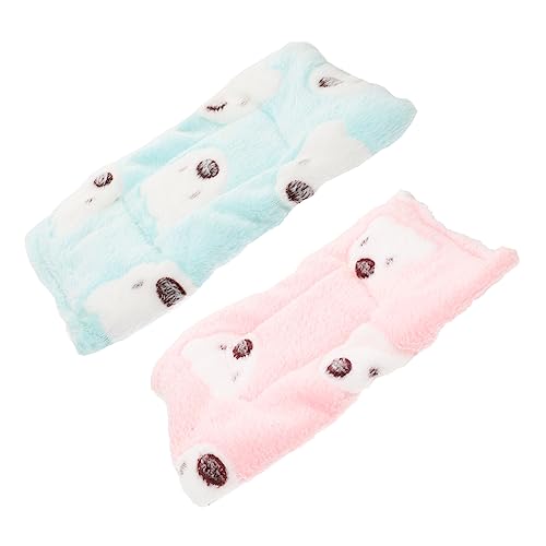 HOMOBABE 2stücke Hamster Schlafmatte Für Kleintiere Wärmeisolierende Kuschelmatte Für Meerschweinchen Hamster Eichhörnchen Und Igel Weiche Langlebige Polsterung HOMOBABE 2stücke Hamster Schlafmatte Für Kleintiere Wärmeisolierende Kuschelmatte Für Meerschweinchen Hamster Eichhörnchen Und Igel Weiche Langlebige Polsterung von HOMOBABE