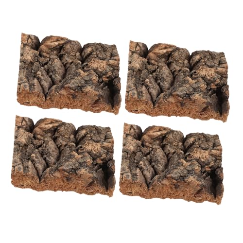 HOMOBABE 4stücke Baumrinden-Terrarium-dekor Für Klettermöglichkeiten Verstecke Und Sonnenplattformen Als Becken-Dekoration Für Schildkröten Eidechsen Und Schlangen HOMOBABE 4stücke Baumrinden-Terrarium-dekor Für Klettermöglichkeiten Verstecke Und Sonnenplattformen Als Becken-Dekoration Für Schildkröten Eidechsen Und Schlangen von HOMOBABE