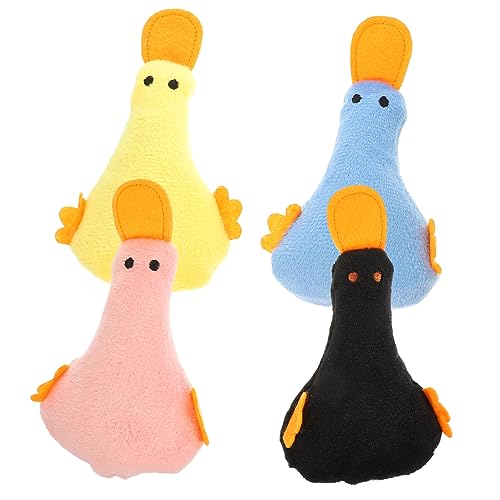 HOMOBABE 4 Stück lustiges Katzenspielzeug Katzenpost Katze interaktiv Interaktives für Katzen funnytoys Funny Toys Katzenminze Plüschtiere Katzenbedarf Ringpapier für Haustiere von HOMOBABE