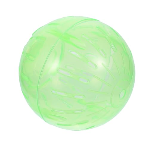 HOMOBABE Hamster Laufball Hamster Hamster zubehör Laufball für Hamster Mini Haustier Laufball Hamster Laufrad Hamster-Laufball Kleiner Hamsterball Hamsterspielzeug Light Green von HOMOBABE