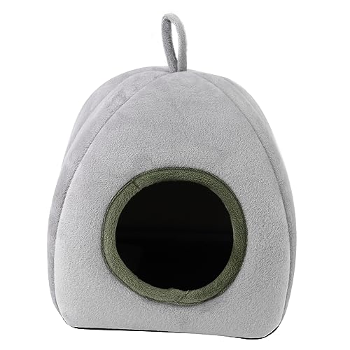 HOMOBABE Hamster Schlafnest Aus Weichem Plüsch Winter Warmes Tiefes Schlafhaus Für Kleine Haustiere Gemütlicher Rückzugsort Für Hamster Und Nager HOMOBABE Hamster Schlafnest Aus Weichem Plüsch Winter Warmes Tiefes Schlafhaus Für Kleine Haustiere Gemütlicher Rückzugsort Für Hamster Und Nager von HOMOBABE
