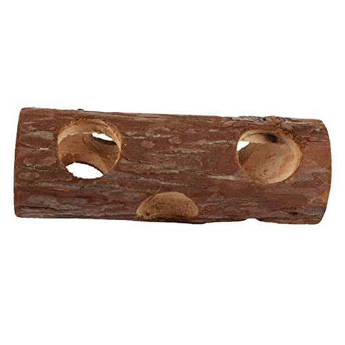HOMOBABE Hamster Tunnel aus Holz Versteck für Zwerghamster und Kleintiere Langlebiges und Einfach zu Reinigendes für Hamster Rennmäuse und HOMOBABE Hamster Tunnel aus Holz Versteck für Zwerghamster und Kleintiere Langlebiges und Einfach zu Reinigendes für Hamster Rennmäuse und von HOMOBABE
