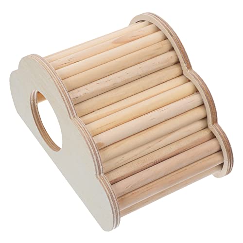 HOMOBABE Hamsterhaus aus Holz mit Kletterleiter Gemütliches Versteck für Kleine Haustiere Langlebiges Kauspielzeug für Hamster und Chinchillas Leicht zu Reinigen Multifunktional und Sicher HOMOBABE Hamsterhaus aus Holz mit Kletterleiter Gemütliches Versteck für Kleine Haustiere Langlebiges Kauspielzeug für Hamster und Chinchillas Leicht zu Reinigen Multifunktional und Sicher von HOMOBABE
