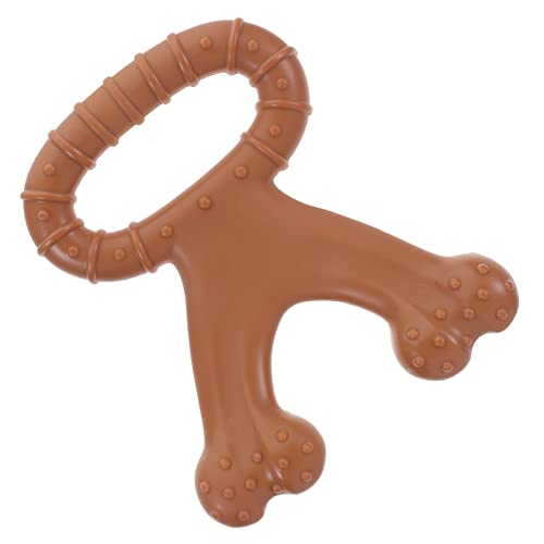 HOMOBABE Harte Hund Kauen Hundetrainingsspielzeug Zahnen Langlebiger Hund Robustes Hundespielzeug Unverwüstliches Hundespielzeug Haustier Für Beissen Hellbraun Nylon HOMOBABE Harte Hund Kauen Hundetrainingsspielzeug Zahnen Langlebiger Hund Robustes Hundespielzeug Unverwüstliches Hundespielzeug Haustier Für Beissen Hellbraun Nylon von HOMOBABE