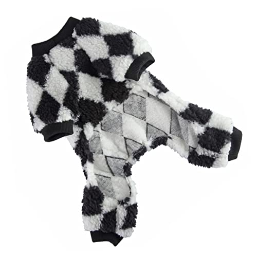 HOMOBABE Haustier-Pyjama hundeoverall hundepullover Pyjama for Dogs Dog Sweater Hundeschlafanzug Hundezubehör Hundespielzeug Auto Dackel Kleidung für Hund pelzige Welpenkleidung Flanell von HOMOBABE