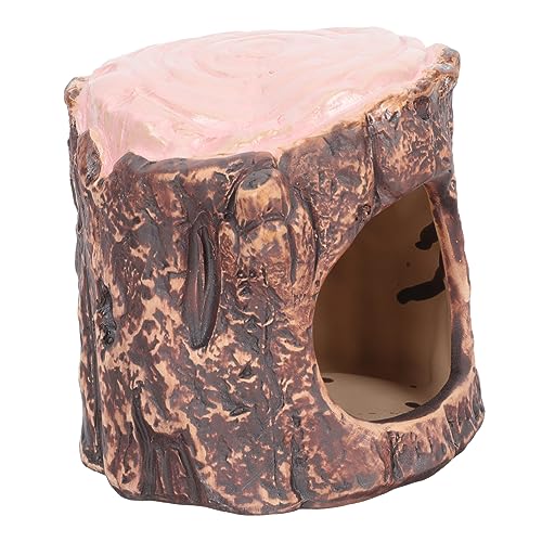 HOMOBABE Keramisches Hamsterhaus im Wald Stil Komfortables Schlafnest für Kleine Haustiere Kreatives Design Schadstofffrei Geeignet für Hamster und Zwerghamster HOMOBABE Keramisches Hamsterhaus im Wald Stil Komfortables Schlafnest für Kleine Haustiere Kreatives Design Schadstofffrei Geeignet für Hamster und Zwerghamster von HOMOBABE