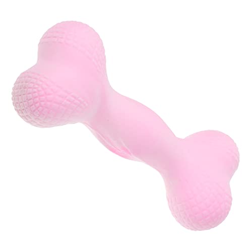 HOMOBABE Makkaronknochenhundspielzeug Beißspielzeug aus Knochen für kleine Hunde Hundespielzeug Hundekauen Welpenspielzeug zum Kauen Aggressive Kauspielzeuge für Hunde Rosa HOMOBABE Makkaronknochenhundspielzeug Beißspielzeug aus Knochen für kleine Hunde Hundespielzeug Hundekauen Welpenspielzeug zum Kauen Aggressive Kauspielzeuge für Hunde Rosa von HOMOBABE