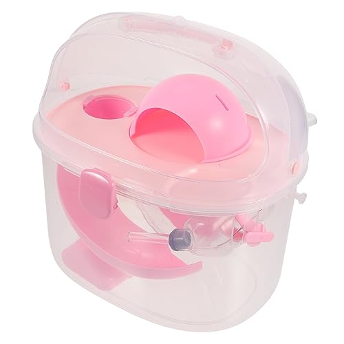 HOMOBABE Tragbarer Hamster Transportkäfig aus Kunststoff für Kleine Haustiere Wie Hamster Zwerghamster Meerschweinchen und Chinchillas Leicht zu Reinigen Sicher und Bequem für Unterwegs für HOMOBABE Tragbarer Hamster Transportkäfig aus Kunststoff für Kleine Haustiere Wie Hamster Zwerghamster Meerschweinchen und Chinchillas Leicht zu Reinigen Sicher und Bequem für Unterwegs für von HOMOBABE