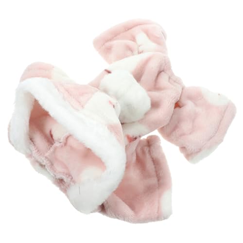 HOMOBABE winterhundejacken hundewinterjacken hundekleider Dog Sweater hundebekleidung Winterkostüm für Haustiere Hundeschuhe dekorative Hundekleidung Winterjacke für Welpen Baumwolle Rosa von HOMOBABE