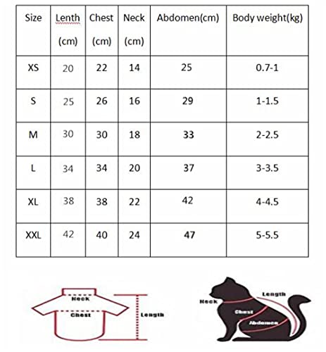 HONGSUO Sphynx-Katzenkleidung Devon Frühlings- Und Sommer-T-Shirt Aus Reiner Baumwolle In Schwarz Und Weiß Mit Halben Ärmeln,schwarz (kurz),XL von HONGSUO