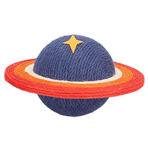 Hooleey Cat Scratcher Fun Planet Form Sisal Linderung Langeweile Verhindert Möbel Schäden Kätzchen Kratz Spielzeug von HOOLEEY