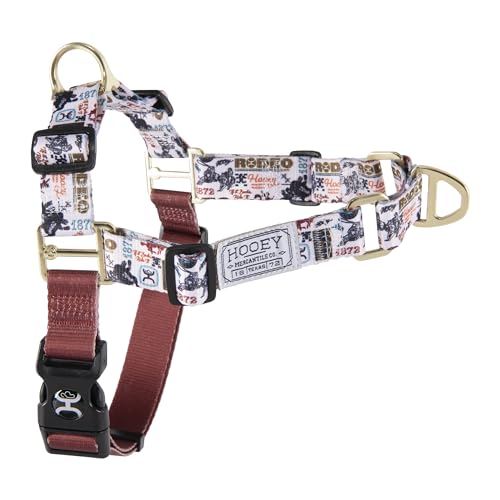 Hooey Nomad Walking Hundegeschirr, kein Ziehen, verstellbares Geschirr für Hunde, Hooey Rodeo, X-Large von HOOey