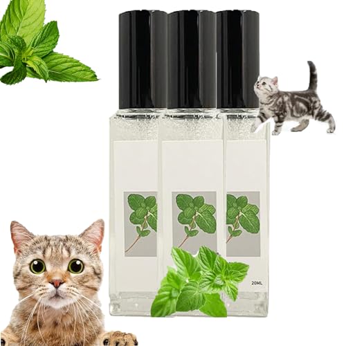 HOPASRISEE Herbal Cat Joy, Catnip Spray for Indoor Cats, Catnip Spray for Cats, Cat Training Spray with Catnip, Cat Scratching Spray Mist, Transparent Cat & Kitten Behaviour Spray (3) von HOPASRISEE