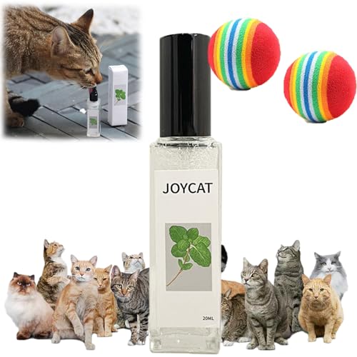 HOPASRISEE Herbal Cat Joy Spray, Herbal Cat Joy, Catnip Spray for Cats, Pets Catnip Spray, Kitty Joy Herbal Cat Joy, Kitty Joy Herbal Spray, Cat Training Spray with Catnip (1PC) von HOPASRISEE