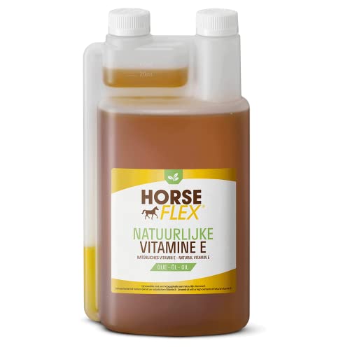 HORSE FLEX Natürliches Vitamin E Öl für Pferde zur Unterstützung der Muskeln - 1 Liter von HORSE FLEX