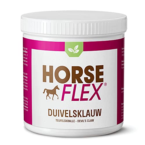 HORSE FLEX Teufelskralle Pulver für Pferde fördert geschmeidige Gelenke und völlige Beweglichkeit - 500 Gramm von HORSE FLEX