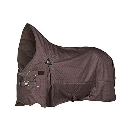 HORZE Decke Avalanche 1200D 0g Fleece 155 cm - 155 cm - Braun von HORZE