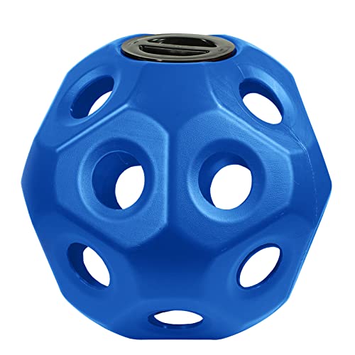 HORZE Pferde Heuball 38cm, Pferdespielzeug, Futterspielball für Pferde, Blau, von HORZE