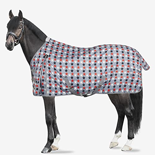 Horze Molly Pony Regendecke, Grau, 85 von HORZE