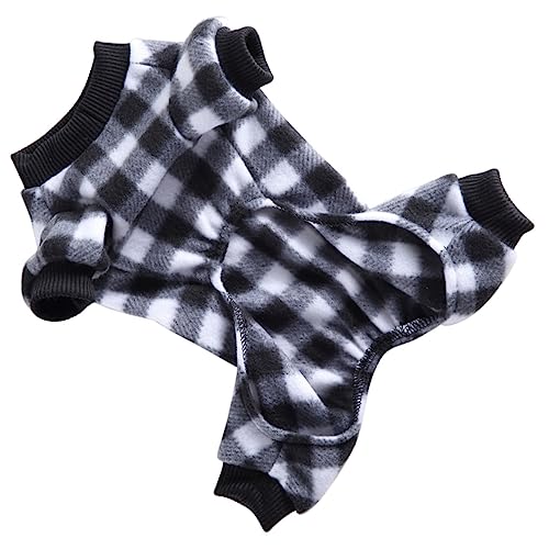 HOUDERCO 1stk Kleidung Für Haustierhunde Kleine Hundekleidung Coole Hundejacke Hundepyjama Mittelgroßer Hund Hundewindeln Hundepflegeset Haustierkleidung Welpen-Overalls Züchten Polyester von HOUDERCO