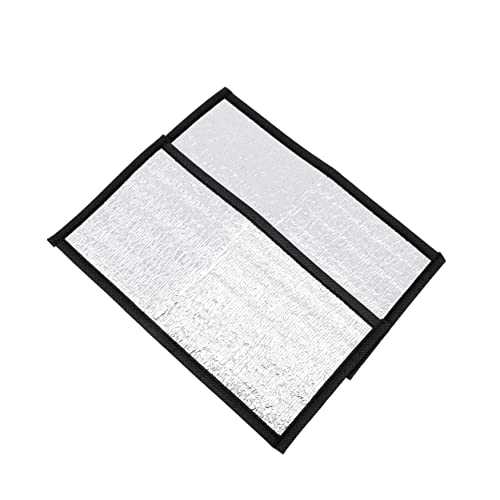 HOUDERCO 2Er-Box Isolierkissen warm Matte heizpad Heat mat Glühbirnen für Reptilien-Wärmelampen Spinne Isoliermatte für wärmende Schlafmatte für Haustiere Aluminiumkaschierte Folie von HOUDERCO