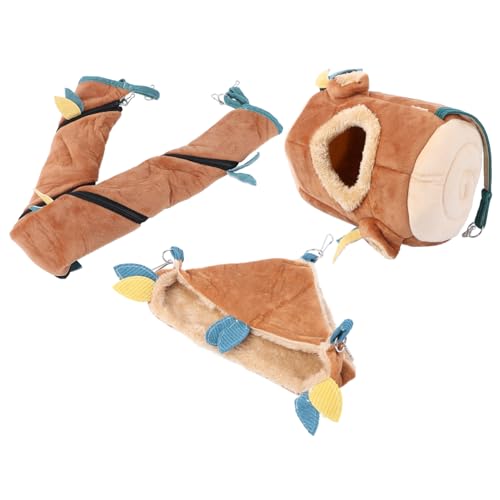 HOUDERCO 3Stücke Hamster Hängematte Bequeme und Spielzeuge für Hamster für Käfige Fördert Körperliche Aktivität Sicheres Material Wintermonate HOUDERCO 3Stücke Hamster Hängematte Bequeme und Spielzeuge für Hamster für Käfige Fördert Körperliche Aktivität Sicheres Material Wintermonate von HOUDERCO