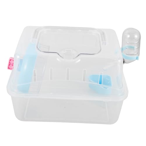 HOUDERCO Hamsterkäfig Outdoor-Kotzbeutel Süßigkeitenbeutel mit Kordelzug coop Ratte Gadget Jojoba Hamster transportbox Hamster zubehör Fall Meerschweinchen Haustierkäfig für draußen Plastik von HOUDERCO