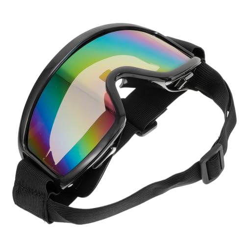 HOUDERCO Haustier-Sonnenbrille Hundekauen Sonnenbrillen Für Hunde Kauer Zahnpasta Für Hunde Leckerlis Für Hunde Hundespielzeug Hundemützen Mit Ohrlöchern Welpe Hundezubehör Hundehelm PVC von HOUDERCO