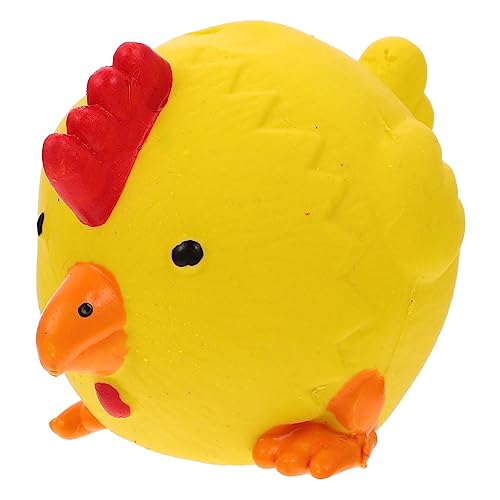 HOUDERCO Haustier Stimme Ball Plüsch-katzenspielzeug Kauspielzeug Für Hunde Welpe Kleines Hundespielzeug Hund Seil Haustierspielzeug Seil Gecko - Spielzeugseil Yellow Emulsion von HOUDERCO