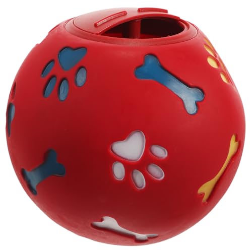 HOUDERCO Haustier-leckerli-Ball, Hunde-leckerli-Ball, Hunde-leckerli-Spender-Ball-Spielzeug, Interaktives Hundespielzeug von HOUDERCO