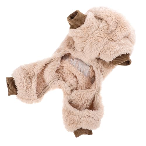 HOUDERCO Hundekleidung Hundepullover Winter Niedliche Hundekleidung Outfit Welpenkleidung Verdickte Haustierkleidung von HOUDERCO