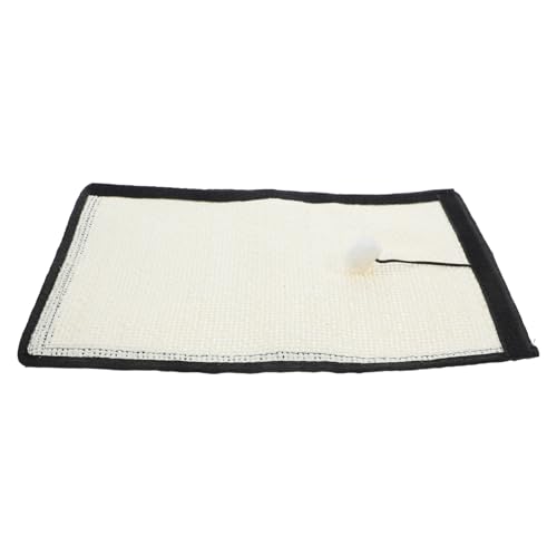 HOUDERCO Sisal-katzenkratzmatte, Couch-eckenschutz, Katzenmatte, Katzenkratzer, Sisal-pad, Katzenkratzmatte, Katzenkratzunterlage Zum Trimmen Von Krallen (gehefteter Stil) von HOUDERCO