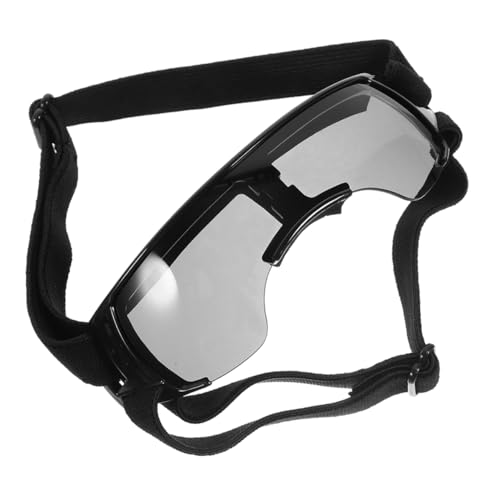 HOUDERCO Brille Für Autositz Für Hundeauto Autositzerhöhung Für Hundeleine Zahnpasta Für Rücksitz Welpen- Welpenbrille Hündchen Eva Black von HOUDERCO