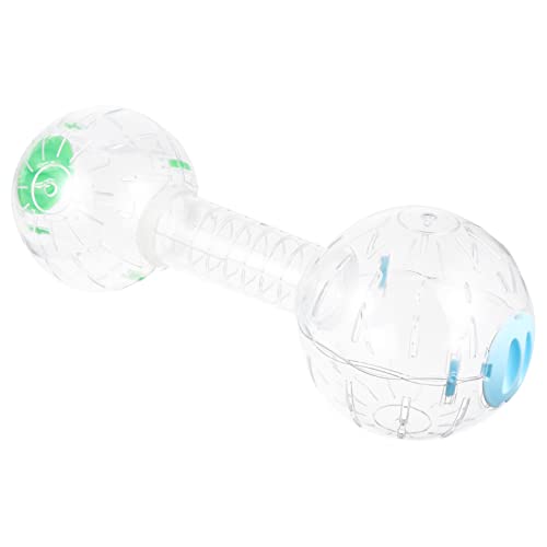 HOUDERCO Transparente Hamster Laufkugel Kreatives Haustierspielzeug für Hamster Mäuse und Kleine Fördert Bewegung und Spaß im Käfig HOUDERCO Transparente Hamster Laufkugel Kreatives Haustierspielzeug für Hamster Mäuse und Kleine Fördert Bewegung und Spaß im Käfig von HOUDERCO