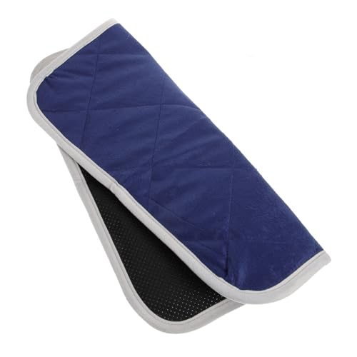 HOUDERCO Wärmekissen für Haustiere Welpenbett Hundeunterlagen Hundewindel Hundebett pet Heating pad heizdecke für Haustiere selbstwärmendes Pad Heizkissen für Haustiere im Freien Stoff Blue von HOUDERCO